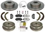 Performance Rotors Drums Brake Pads Shoes Wc 2002 Jeep Liberty. Fixed Price $441.00.