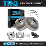 Trq Rear Brake Pad & Rotor Kit Semi-metallic For 2008-2012 Jeep Liberty. Fixed Price $259.95.