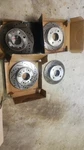 Front And Rear Brake Rotors For 1989-1996 Nissan 240SX Drilled Slotted Disc .... Fixed Price $150.00.