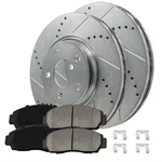 Rear Brake Kit Rotors + Ceramic Pads For Oldsmobile Bravada 1997-2001. Fixed Price $170.39.