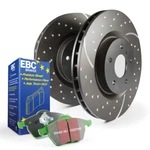 Ebc Kits Greenstuff Pads And Gd Rotors S3KF1254. Fixed Price $408.57.