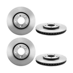 For Honda S2000 Pair Set Pcs Front Brake Disc Rotors Vented Coat 300X25 Brembo. Fixed Price $184.95.