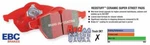 Ebc Rear Brake Pads Redstuff Ceramic Fits Subaru Impreza Legacy Forester. Fixed Price $59.99.