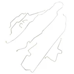 Omix-ada Full Brake Line Set For Jeep Wrangler Tj 1997-2006. Fixed Price $188.88.