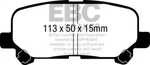 Ebc Brakes Disc Pad Set DP61802. Fixed Price $117.16.