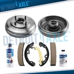 6PC Rear Brake Drums And Shoes Kit 2009 2010 2011 Ford Focus 2.0L 2.5L. Fixed Price $149.33.