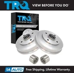 Trq Rear Brake Drum Set Fits 2000-2008 Ford Focus. Fixed Price $134.95.