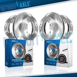 Front Rear Disc Brake Rotors Kit For Chevrolet Gmc Express Savana 2500 3500 Srw. Fixed Price $212.30.