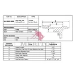 Meritor 14160621029MTB Drum Brake And Hub Assembly Genuine Hydraulic. Fixed Price $1754.54.