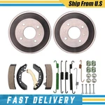 Rear Brake Drums Shoes Springs Hardware For Hyundai Accent 2000 2001 2002. Fixed Price $160.63.