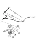 Genuine Mopar Parking Brake Lever 1CR75DX9AE. Fixed Price $140.42.