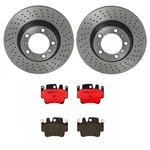 Brembo Rear Brake Kit 330MM Disc Rotors & Ceramic Pads For Porsche 911 2001-2005. Fixed Price $303.95.