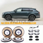 Front & Rear Brake Pads Rotors 4M0615601N For 2016-2026 Bentley Bentayga. Fixed Price $1099.99.
