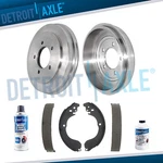 Rear Brake Drums Shoes For Jeep Compass Patriot Dodge Caliber Avenger Sebring. Fixed Price $78.24.