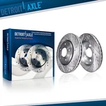 Front Drilled Disc Brake Rotors For Chevrolet Equinox Pontiac Torrent Saturn Vue. Fixed Price $88.81.