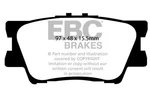 Ebc DP21793 Greenstuff Brake Pad Sets-. Fixed Price $131.99.