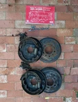1966-1977 Early Ford Bronco Front Loaded Drum Brake Setup / Original Parts. Fixed Price $150.00.