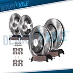 10.83" Front 11.06" Rear Rotors Brake Pads For 2006-18 Toyota RAV4 Lexus HS250H. Fixed Price $145.60.