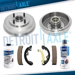 Rear Drums Shoes Kit 2000 - 2008 Ford Focus W/wheel Bearing. Fixed Price $132.28.