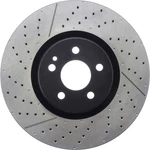 Disc Brake Rotor-premium Oe Style Cross-drilled And Slotted Centric 127.35158. Fixed Price $149.95.