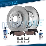 12.99" Front Rotors Brake Pads For Chevy Silverado Gmc Sierra 1500 Tahoe Yukon. Fixed Price $134.96.