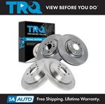 Trq Front & Rear Brake Rotors Set Fits Mercedes-benz. Fixed Price $254.95.