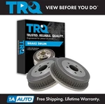 Trq Brake Drum Rear Pair Set For Chrysler Dodge Plymouth Min Van. Fixed Price $119.95.