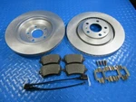 Bentley Continental Gtc Flying Spur Rear Brake Pads Rotors Disc X2 #5813. Fixed Price $295.00.