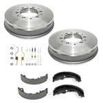 Rear Brake Drums Shoes And Hardware Kit For 05-19 Toyota Tacoma 4WD 6 Lugs. Fixed Price $219.95.