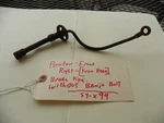 Mercedes Benz Ponton W120 W121 W105 W180 Steel Brake Pipe Line Front Right SYX99. Fixed Price $115.00.