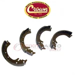 Crown Automotive Rear Drum Brake Shoe For 1966-1968 Jeep CJ6A Braking Yp. Fixed Price $71.89.