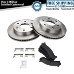 Front Premium Posi Ceramic Disc Brake Pads & Rotors Kit For Gm Truck. Fixed Price $96.23.