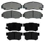 Front & Rear Ceramic Brake Pad Sets Kit Acdelco For Acura Tl 2004-2006 Automatic. Fixed Price $70.95.