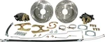 1955-57 Chevrolet 11" Drilled Rotors/single Piston Caliperswwith Parking Brake. Fixed Price $698.99.