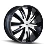 22X8.5 Mazzi Edge Black/machined Wheel 5X110/5X115 (35MM). Fixed Price $363.80.