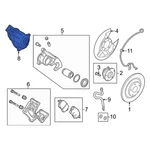 For Mazda 2016-2021 GML8268EX Rear Parking Brake Actuator. Fixed Price $95.16.