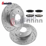 286MM Rear Brake Rotors Ceramic Pads Subaru Forester Impreza Legacy Outback. Fixed Price $68.36.