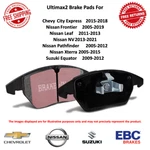Ebc ULTIMAX2 Brake Pad Oem Replacement For 05-16 Frontier / Xterra 13-16. Fixed Price $93.68.