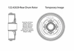 Brake Drum-premium Preferred Centric 122.42029. Fixed Price $58.57.