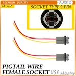 2X 168 194 T10 147 152 158 Led Bulb Brake Side Marker Lamp Socket Harness Wire. Fixed Price $9.99.