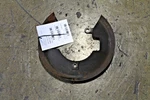 Ferrari 308, Rh, Right Front Brake Shield Guard, Used, P/n 108722. Fixed Price $300.00.