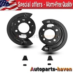 Rear Brake Rotor Backing Plate Dust Shield Set Direct Fit For Dodge Ram 2500. Fixed Price $26.43.