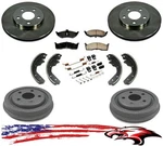 New Front Rotors Rear Drums Brake Shoes And Hardware Kit For Neon Models 00-05. Fixed Price $259.00.