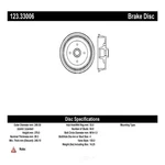 Brake Drum-c-tek Standard Centric 123.33006. Fixed Price $92.99.