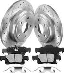 330MM Rear Rotors Brake Pads For 2011 - 2017 2018 Dodge Durango Grand Cherokee. Fixed Price $94.99.