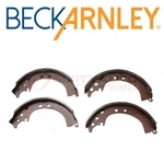 Beck Arnley Rear Drum Brake Shoe For 1987-2004 Toyota Camry Braking Jr. Fixed Price $60.78.