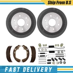Premium Rear Brake Drum And Shoe Service Kit Fits Gmc Silverado 1500 09-13. Fixed Price $394.26.