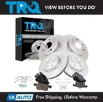 Trq Brake Pad & Rotor Kit Ceramic Fits 2018-2021 Honda Accord. Fixed Price $224.95.