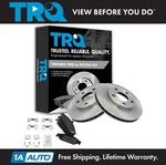 Trq Front Ceramic Brake Pad & Rotor Kit For Cutlass Malibu Grand. Fixed Price $103.95.