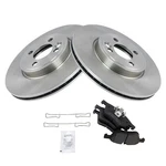 Trq BKA49993 Disc Brake Kit For Mini Cooper 2007-2008 Front 34116770332. Fixed Price $114.77.